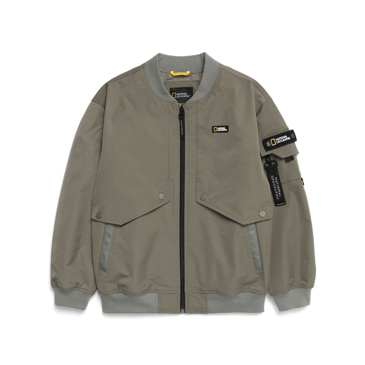 내셔널지오그래픽 키즈(NATIONAL GEOGRAPHIC KIDS) K223UJP920 어드벤처 항공 점퍼 LICHEN KHAKI