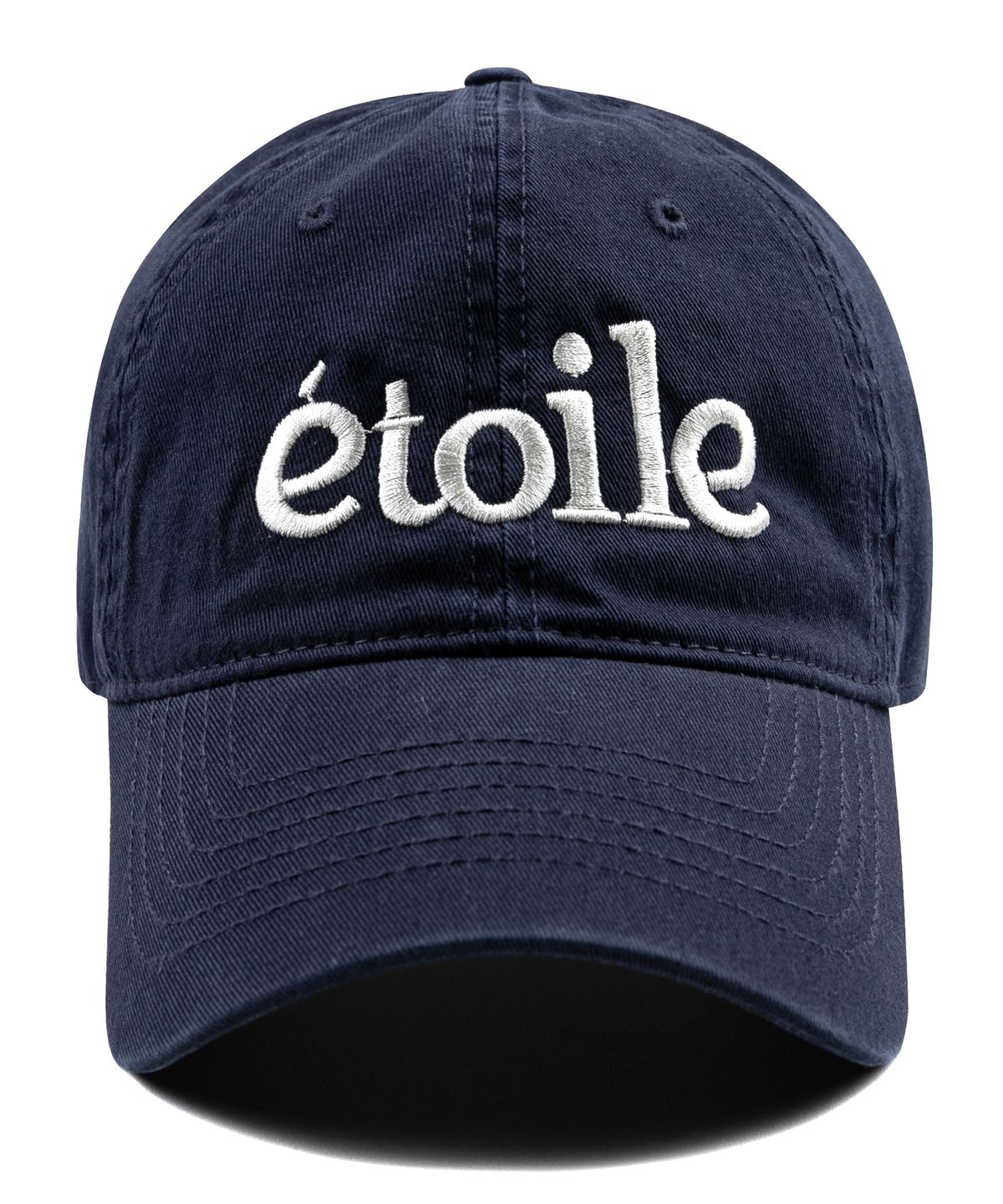 윅(WICK) etoile 워싱 볼캡-네이비