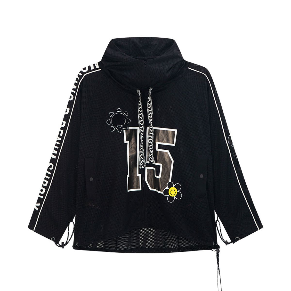 모빈스알(MOVINS.R) CEFIRO(산들바람)MESH JACKET BLACK
