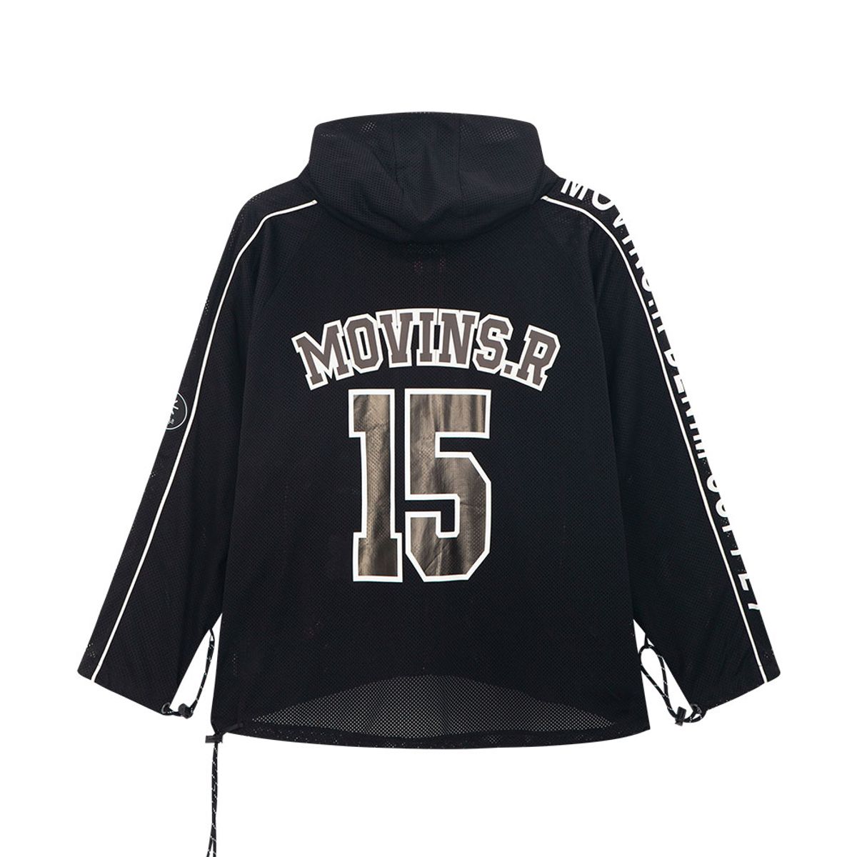 모빈스알(MOVINS.R) CEFIRO(산들바람)MESH JACKET BLACK