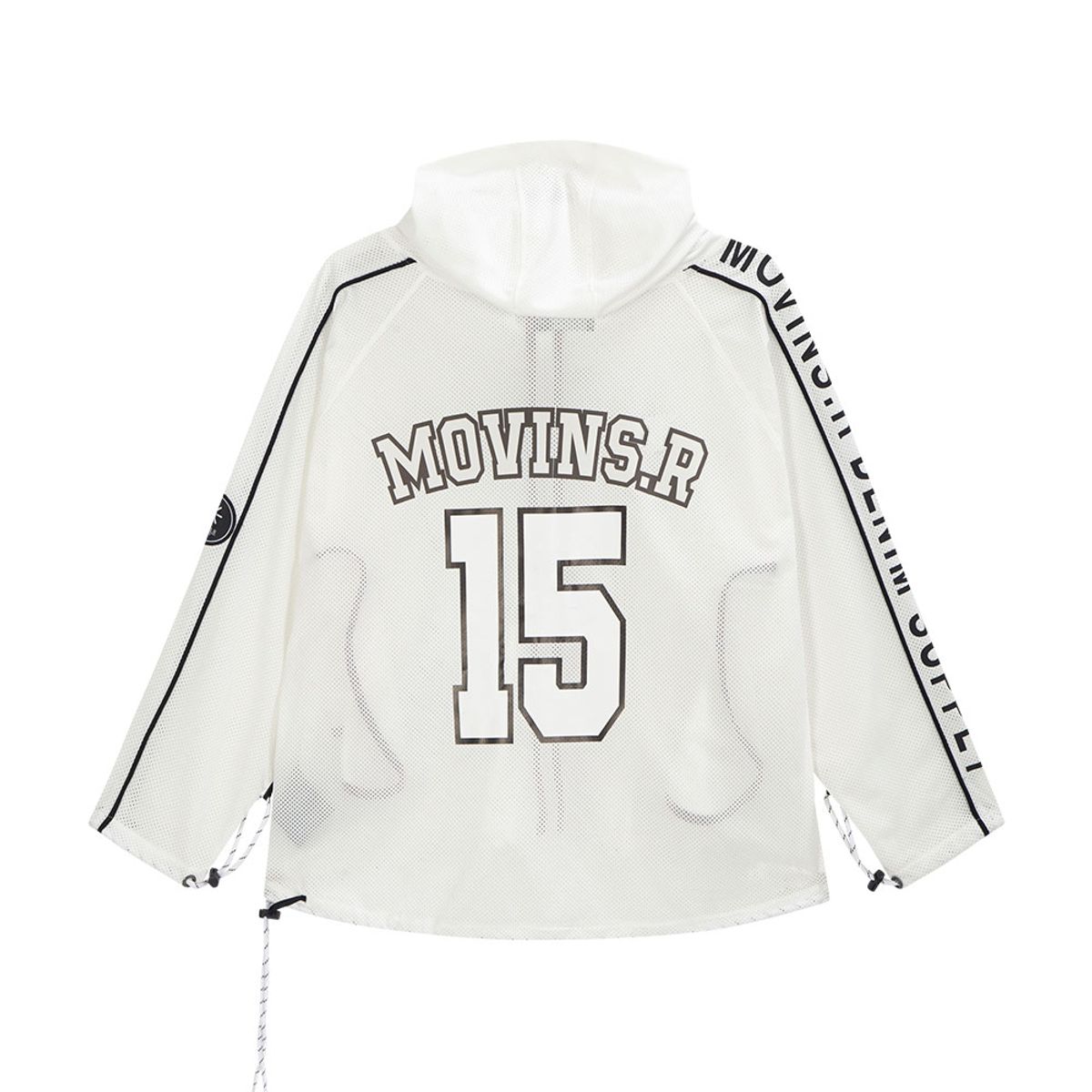 모빈스알(MOVINS.R) CEFIRO(산들바람)MESH JACKET WHITE