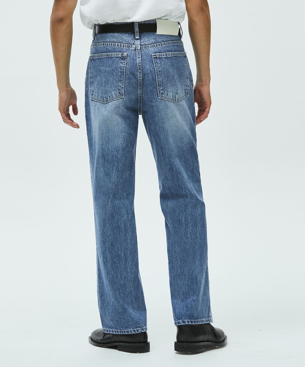 데케트(DECET) Essential Wide Straight Jeans DCPT013Blue