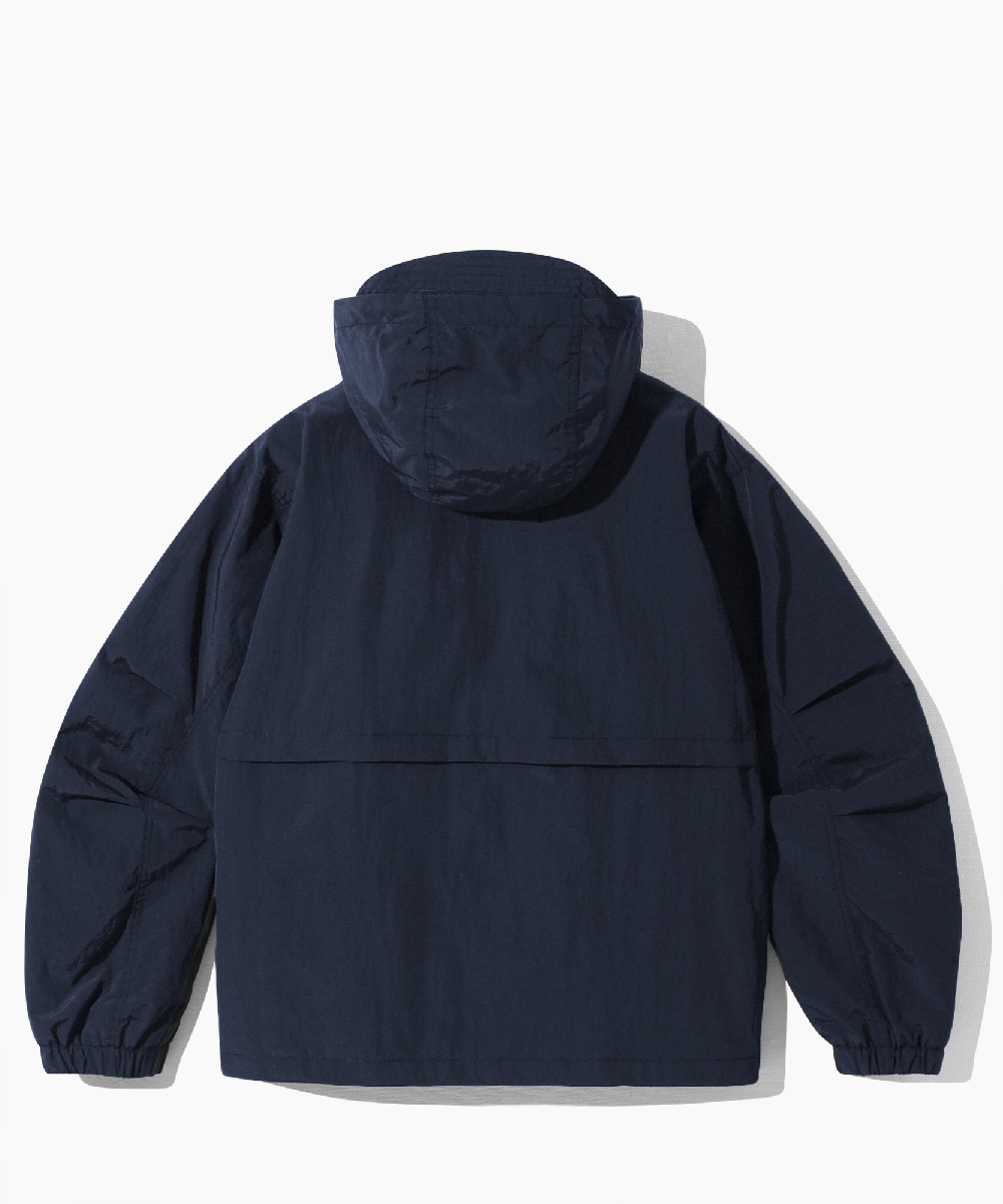 MUSINSA | DIMITRI BLACK ASI 2WAY Authentic Hood Windbreaker