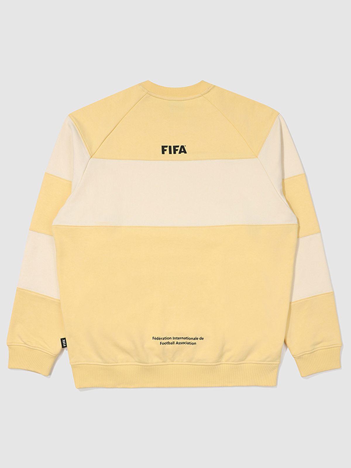 피파 1904(FIFA 1904) 컬러블록 스웻셔츠 옐로우(FF24MR13U_420)
