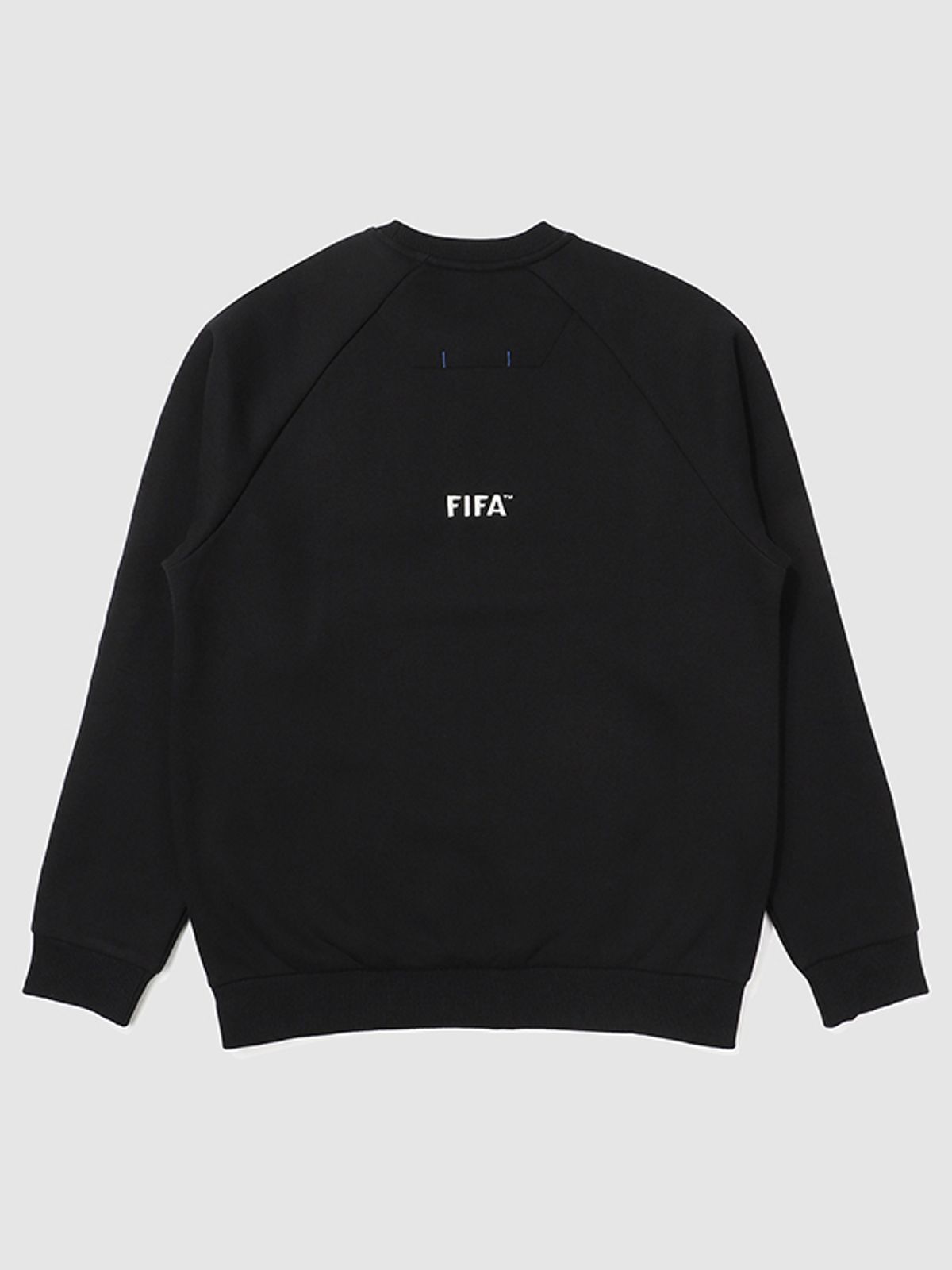 피파 1904(FIFA 1904) 에센셜 부클 자수 맨투맨(기모) 블랙(FF24MR14U_160)