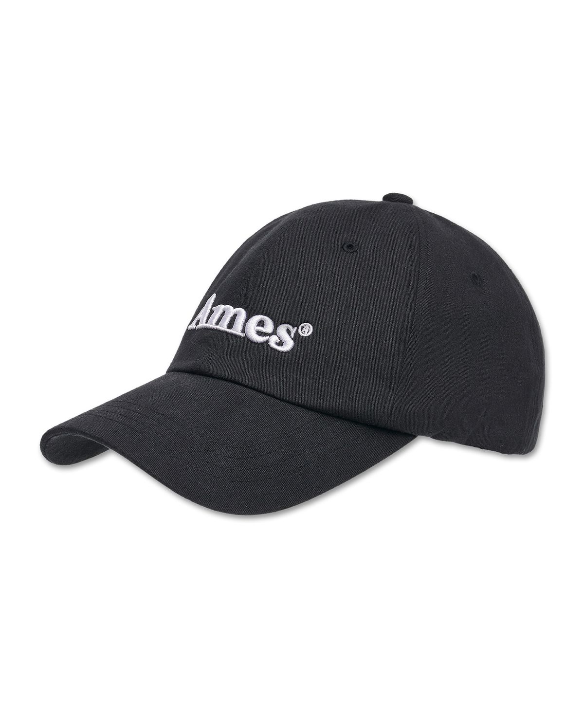 아메스 월드와이드(AMES-WORLDWIDE) BASIC LOGO BALL CAP BLACK