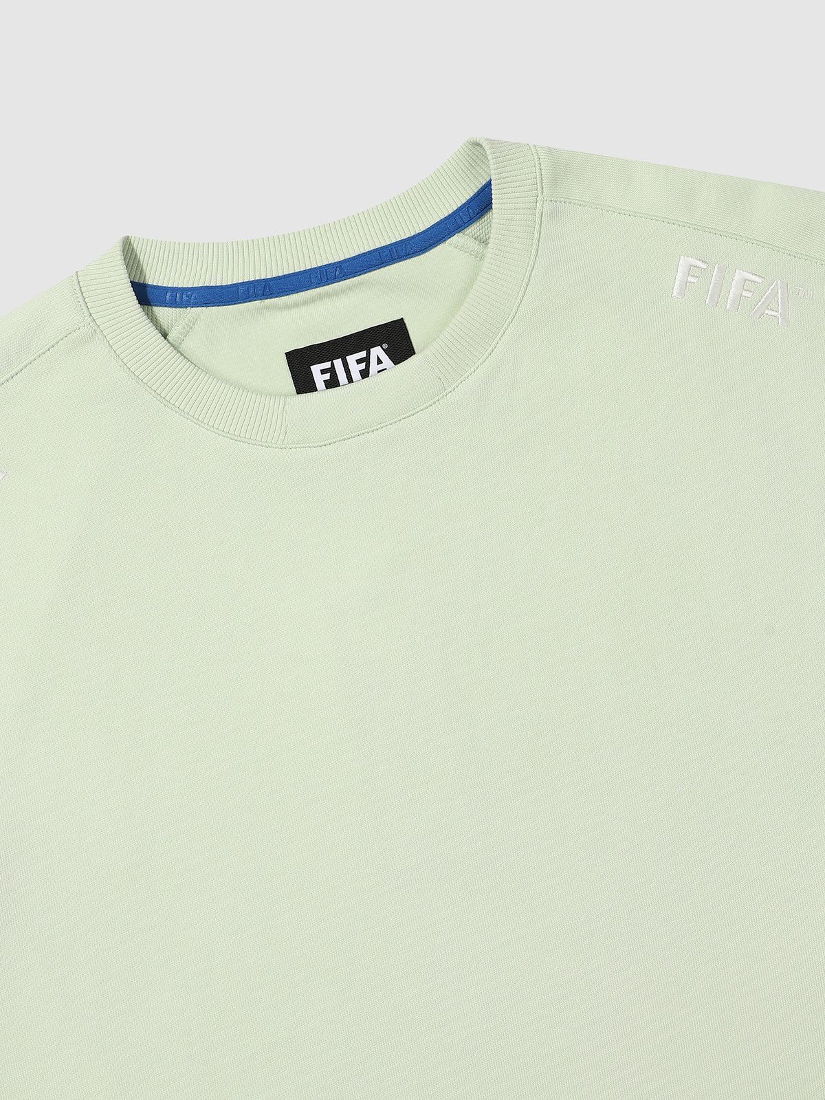 피파 1904(FIFA 1904) 에센셜 자수로고 맨투맨 라이트그린(FF23MR04U_720)