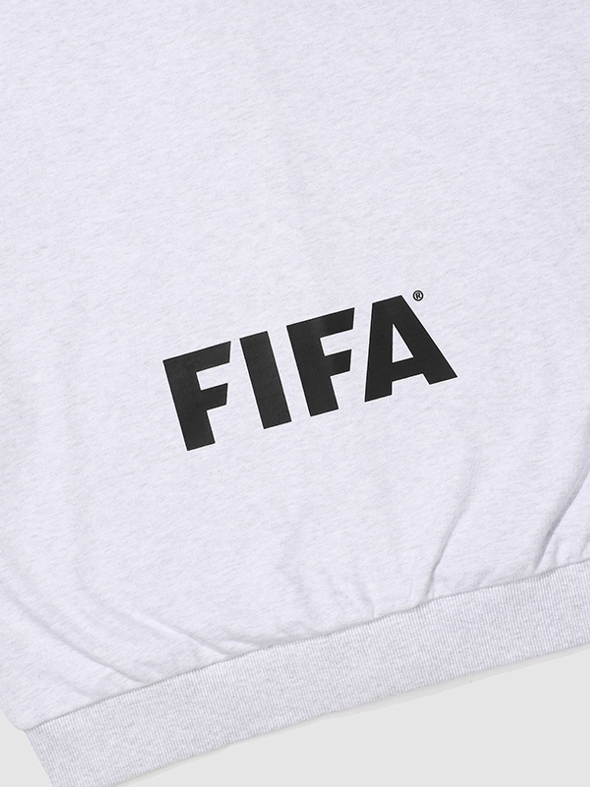 피파 1904(FIFA 1904) 에센셜 풋볼 집업 멜란지그레이(FF23HZ06U_140)