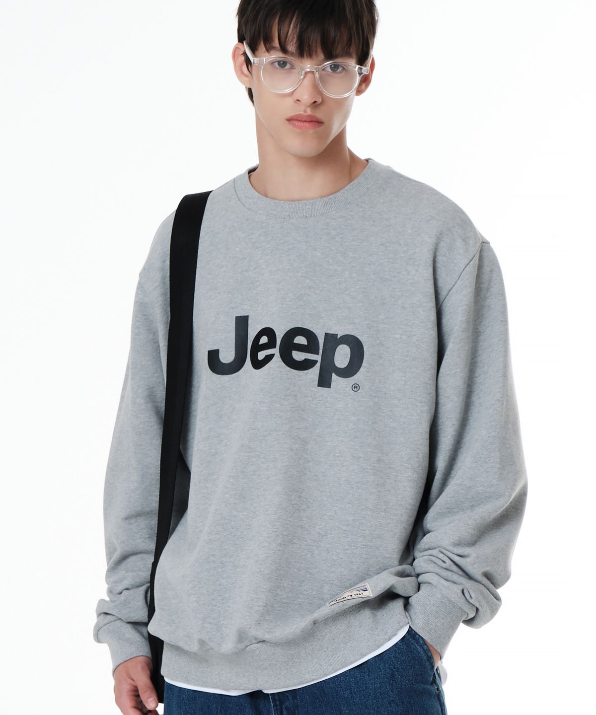 지프(JEEP) 빅로고 맨투맨 (JP5TSU801MG)