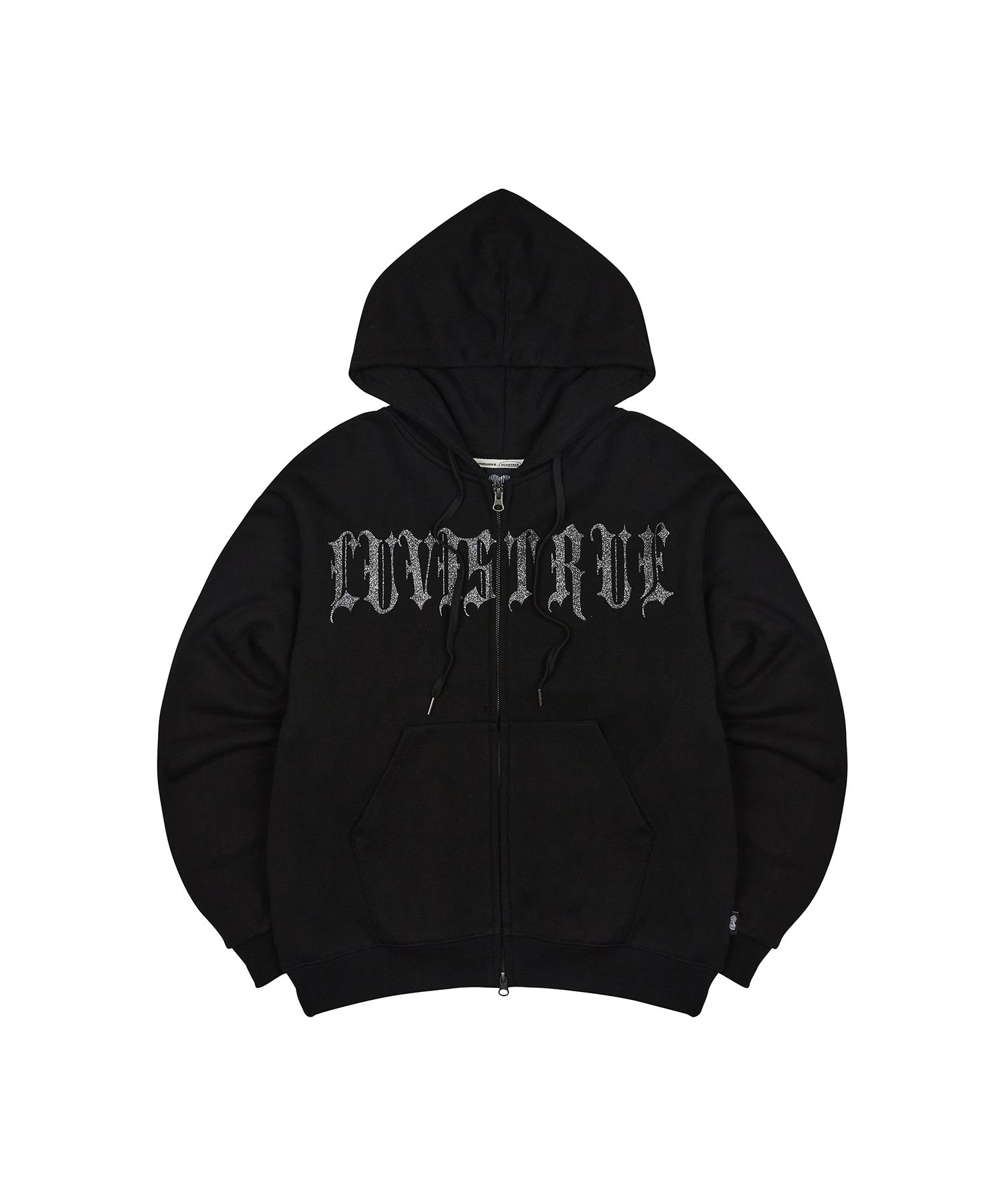 トップス LUVISTRUE MZ 2-WAY GLITTER HOOD ZIP UP セール】MZ 2-WAY GLITTER HOOD ZIP UP（パーカー）｜LUVISTRUE（ラヴ