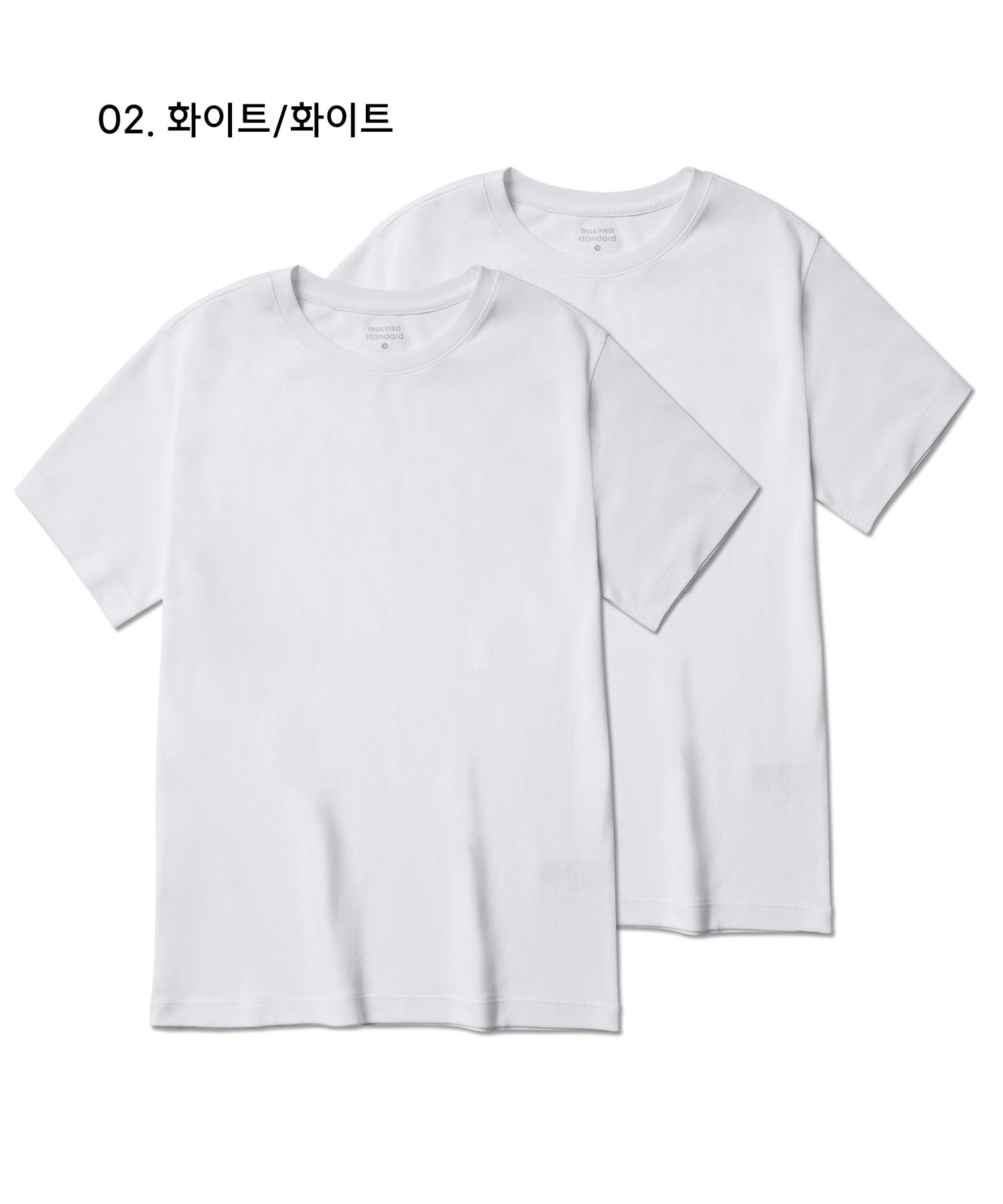 MUSINSA STANDARD MEN'S_オーバーサイズ半袖Tシャツ_2枚セット MUSINSA STANDARD(ムシンサスタンダード) Tシャツ・カットソー