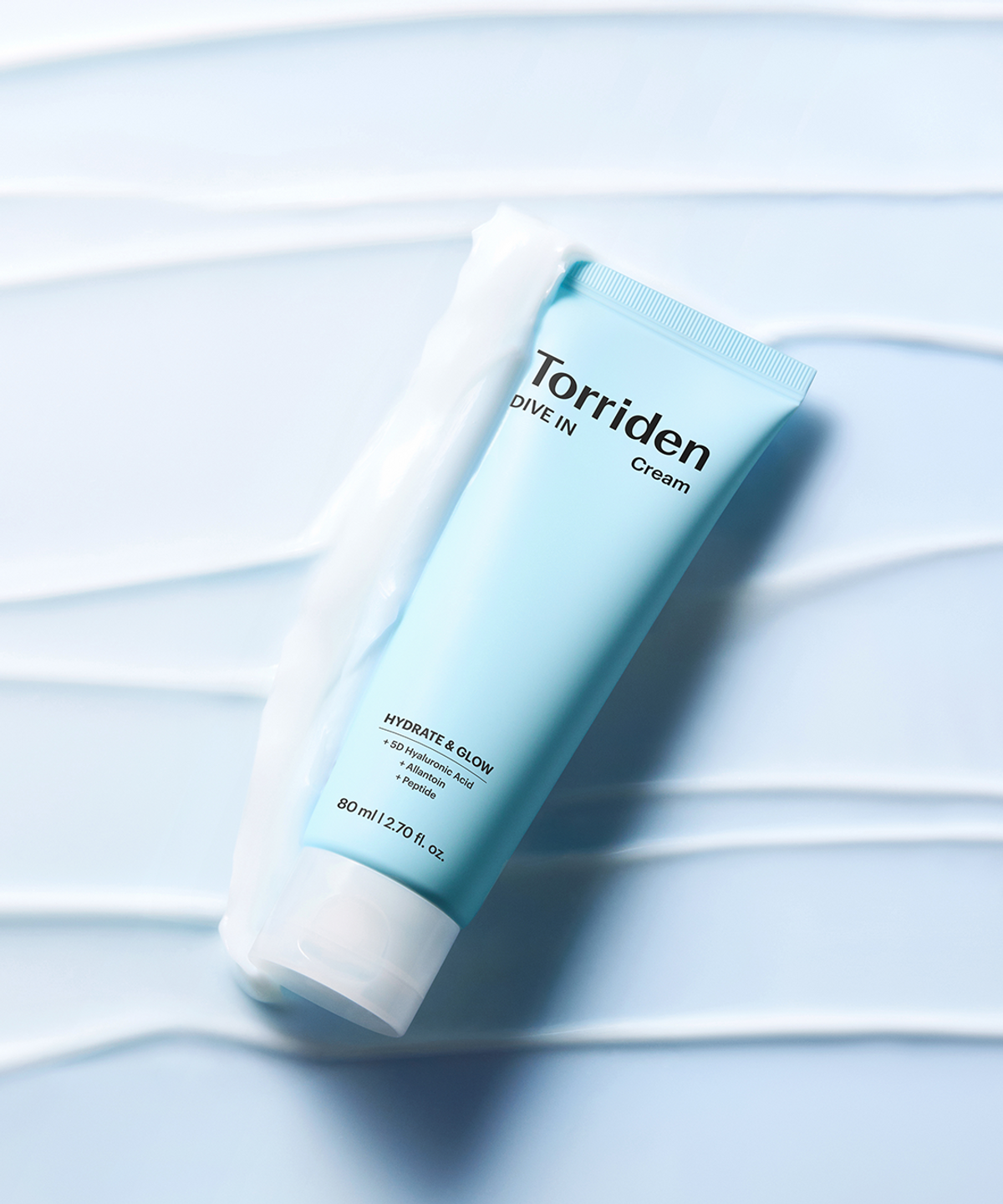 토리든(TORRIDEN) [SET] 다이브인 저분자 히알루론산 크림 80ml x 2개 [총 160ml] (+다이브인 세럼 20ml)