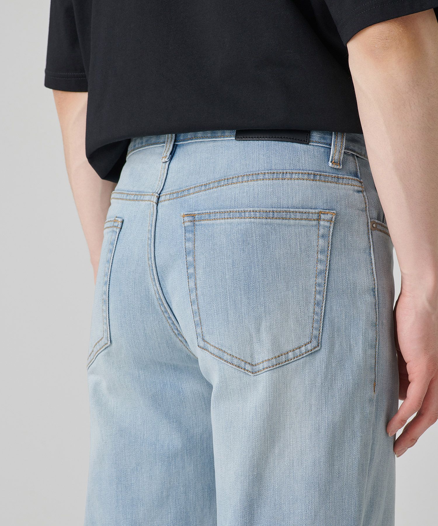 MUSINSA | MUSINSA STANDARD KIPAS Straight Denim Pants [Sky Blue]