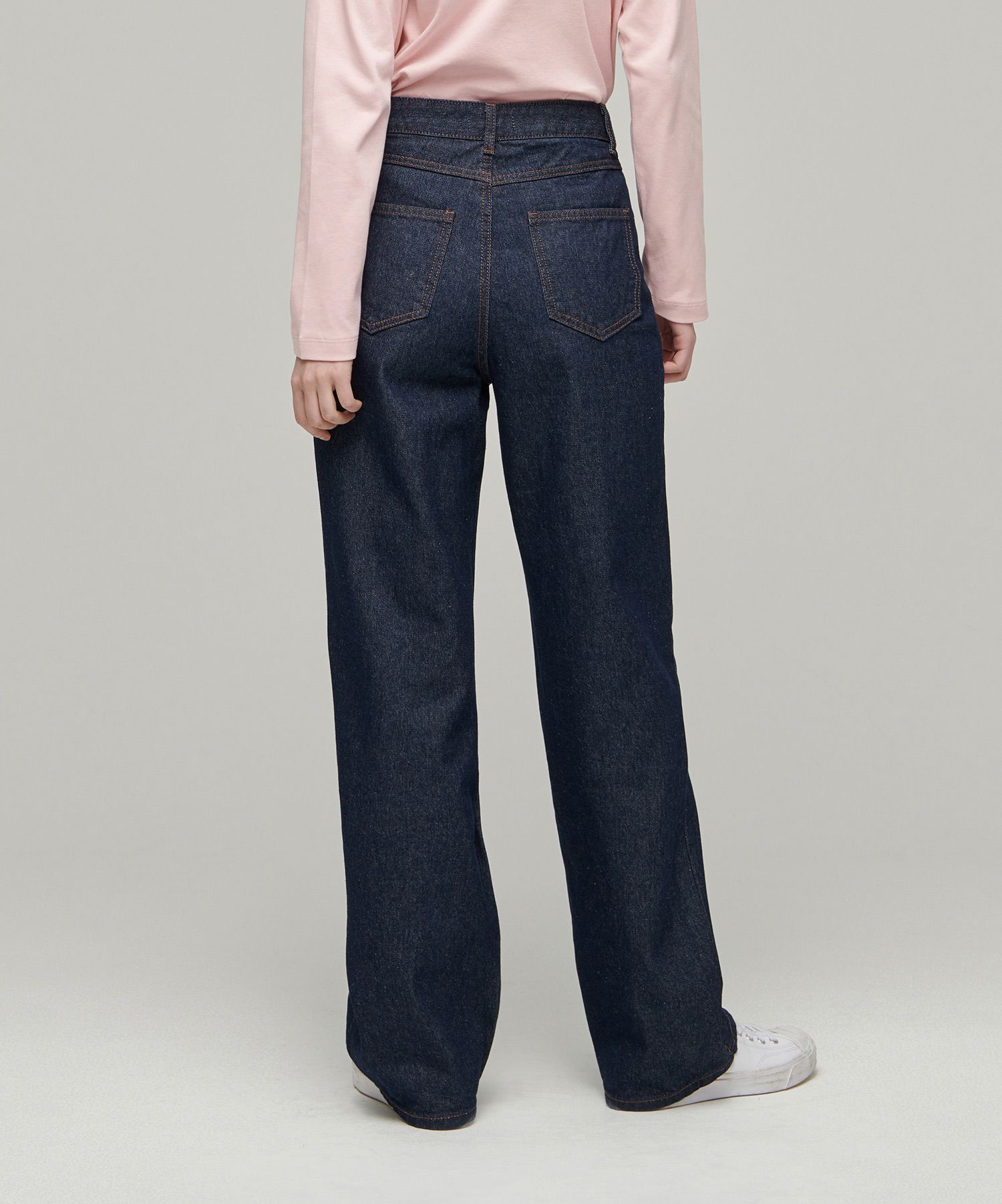 ★MUSINSA STANDARD★ Deep Indigo Straight Denim Pants MMCNP8 MUSINSA | MUSINSA STANDARD Straight Denim Pants [Deep Indigo]