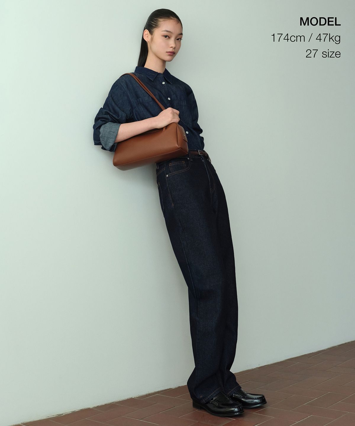 무신사 스탠다드 우먼(MUSINSA STANDARD WOMAN) 우먼즈 스트레이트 데님 팬츠 [딥 인디고]