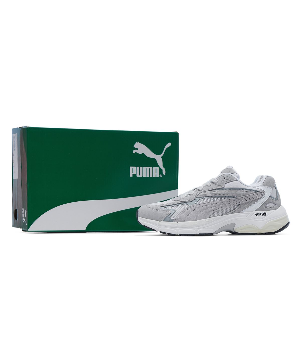 푸마(PUMA) 테버리스 나이트로 - 그레이:아이보리 / 388774-01