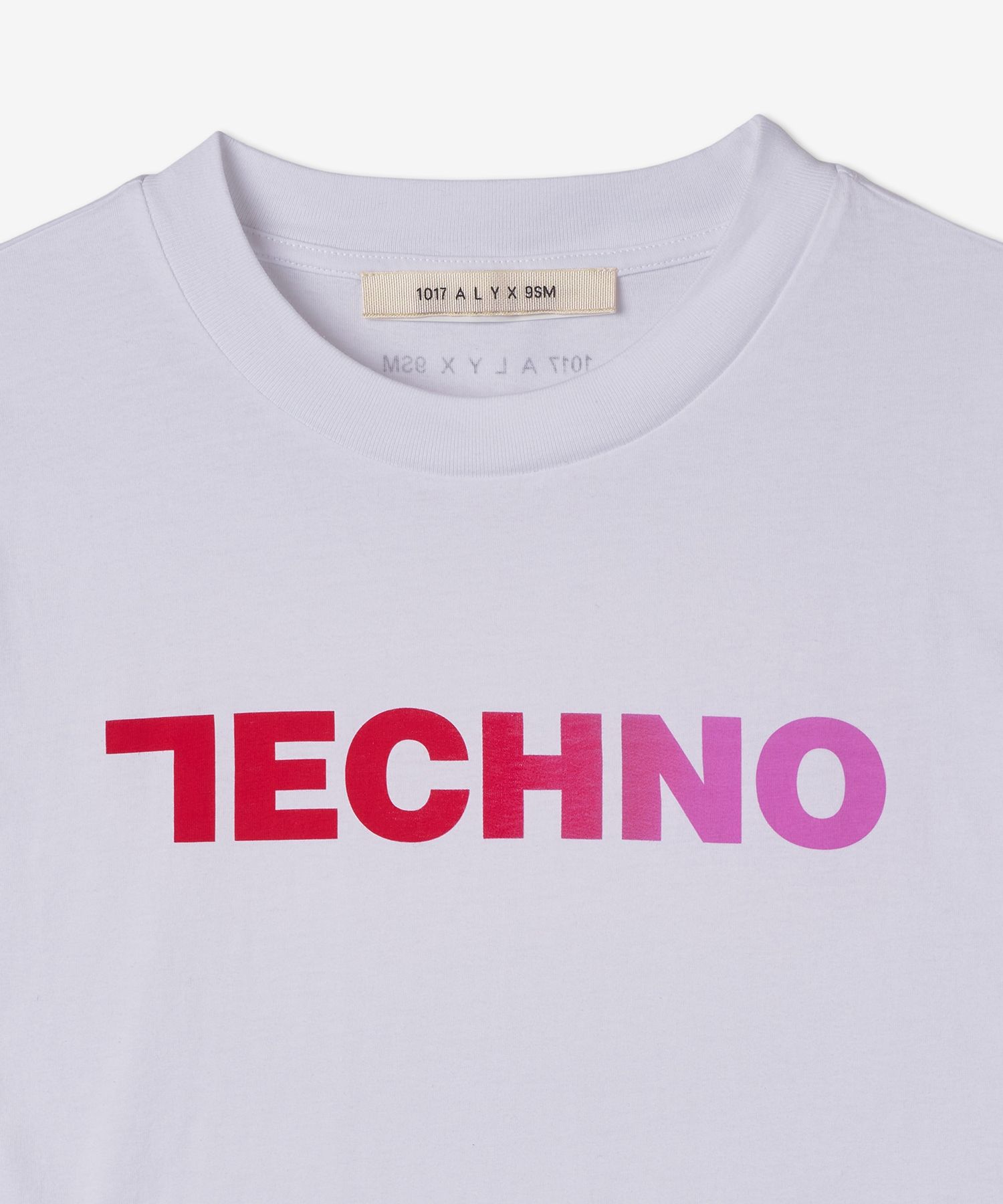 ★ALYX★ Techno Short Sleeve T-Shirt White AAUTS0289FA01WTH0 MUSINSA | 1017 ALYX 9SM Techno Sleeved T-shirt - White