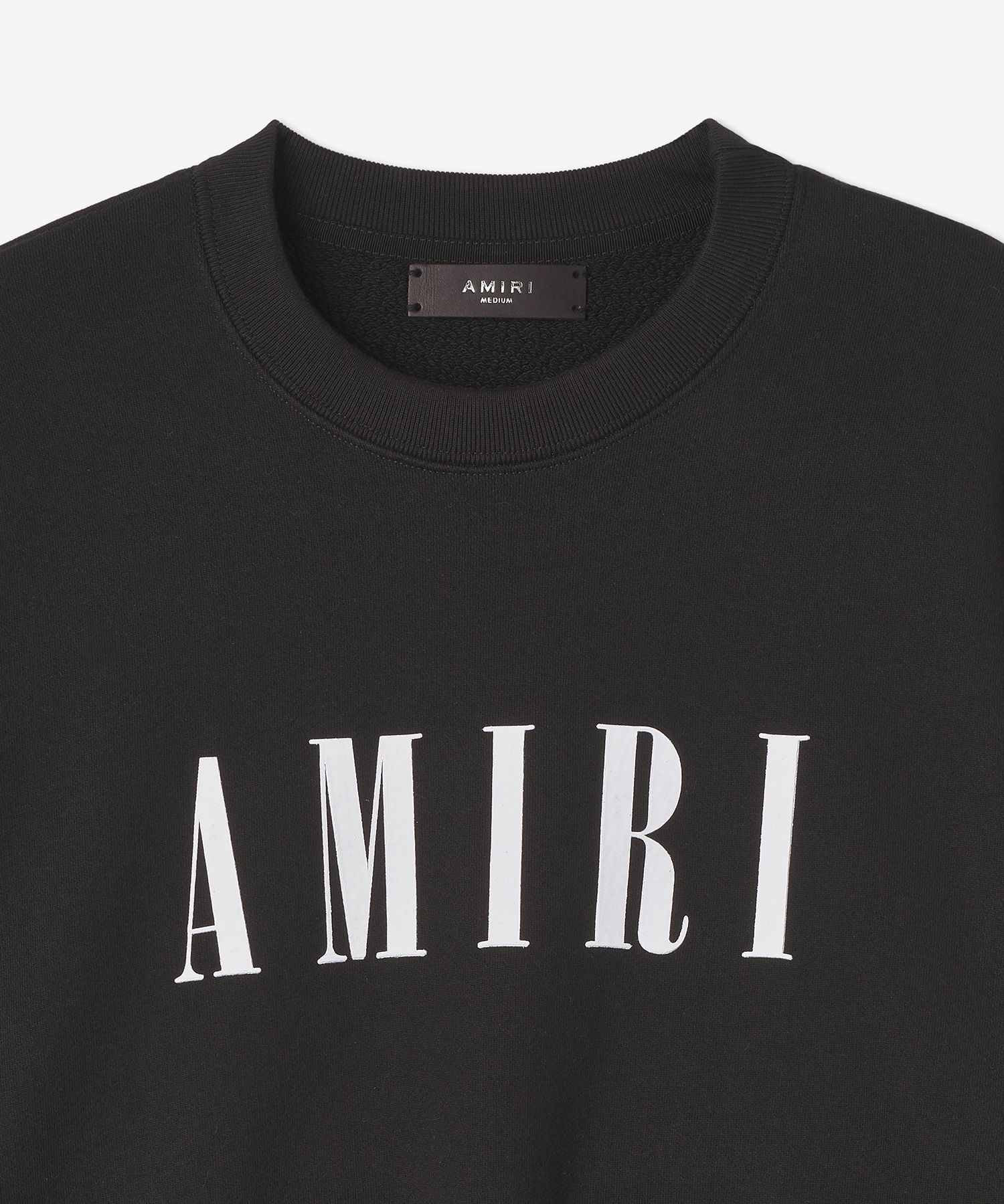 MUSINSA公式 | AMIRI Core Logo Sweatshirt - Black / XMJL006001