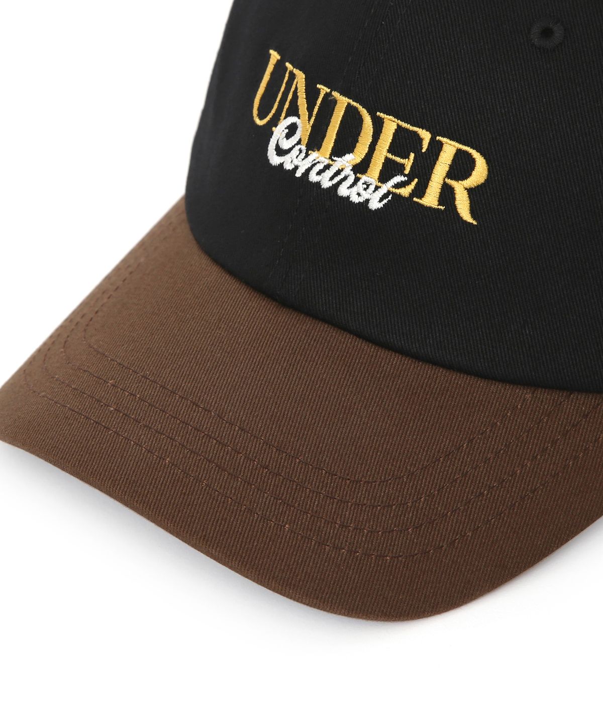 언더컨트롤(UNDERCONTROL) 코튼 볼캡 ATHLETIC / AUTHENTIC B B / BLACK BROWN