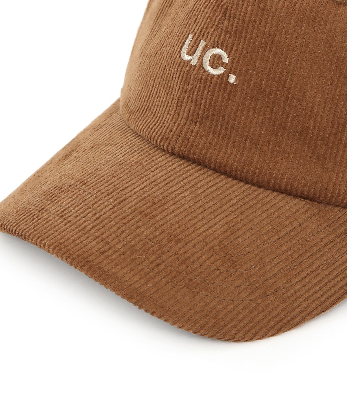 언더컨트롤(UNDERCONTROL) 코듀로이 볼캡 UC / AUTHENTIC B B / CD / BROWN