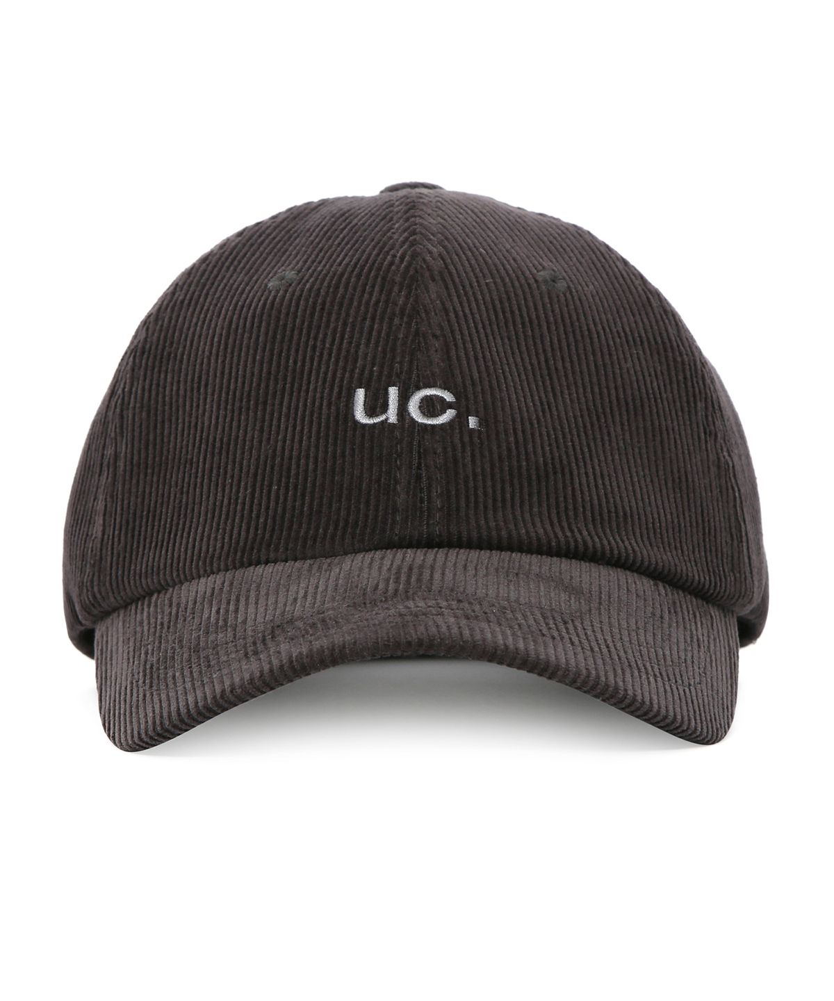 언더컨트롤(UNDERCONTROL) 코듀로이 볼캡 UC / AUTHENTIC B B / CD / CHARCOAL