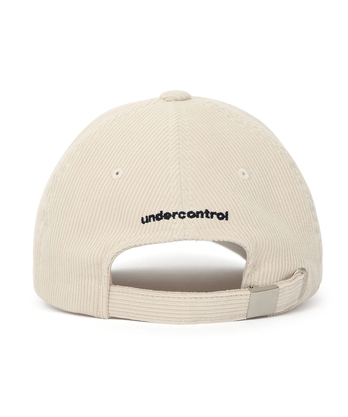 언더컨트롤(UNDERCONTROL) 코듀로이 볼캡 UC / AUTHENTIC B B / CD / IVORY