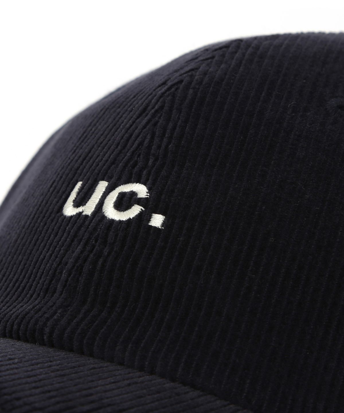 언더컨트롤(UNDERCONTROL) 코듀로이 볼캡 UC / AUTHENTIC B B / CD / NAVY