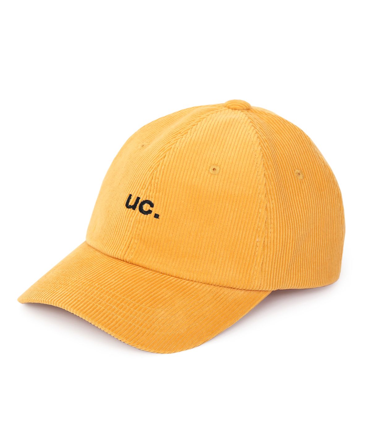 언더컨트롤(UNDERCONTROL) 코듀로이 볼캡 UC / AUTHENTIC B B / CD / YELLOW
