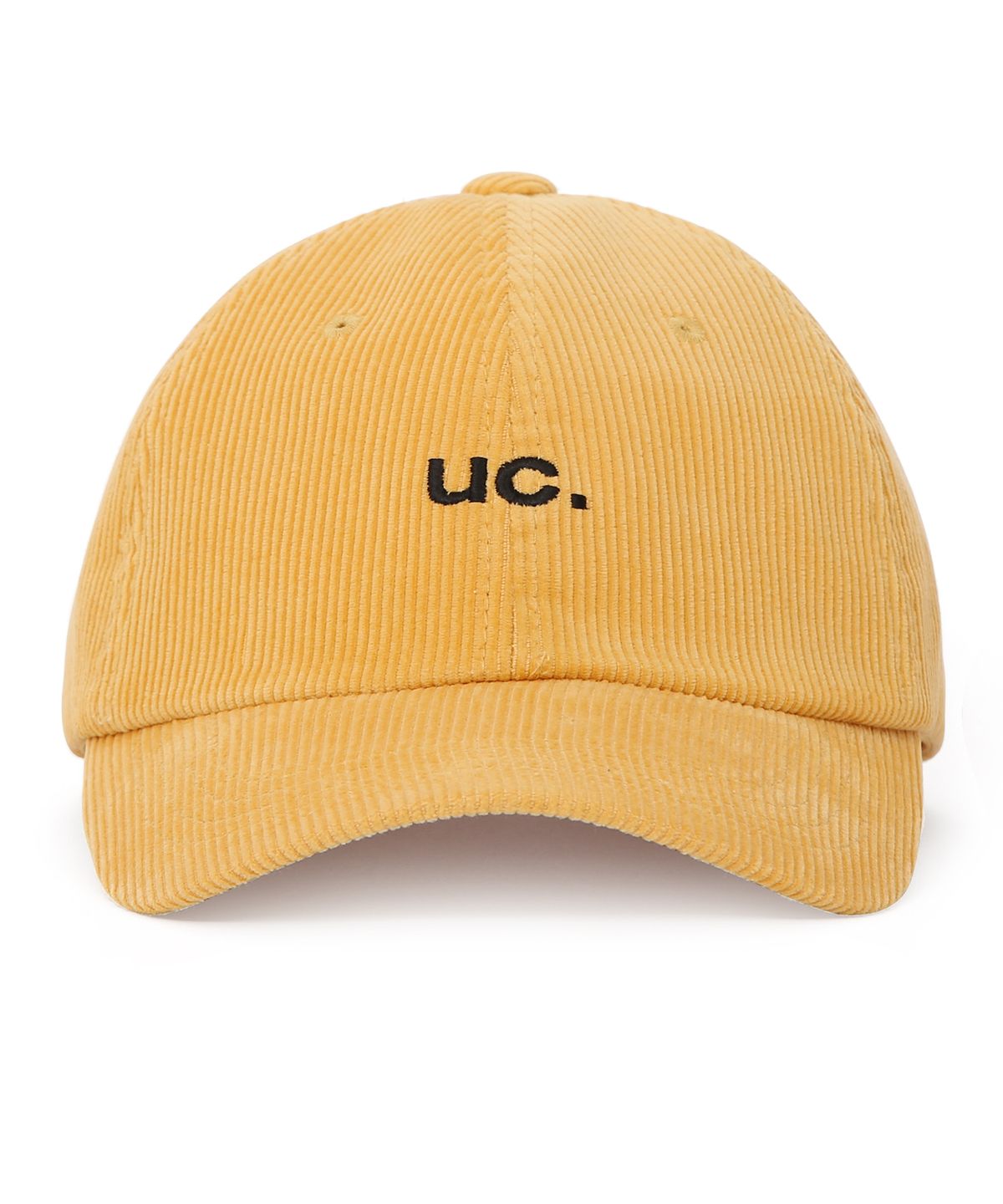 언더컨트롤(UNDERCONTROL) 코듀로이 볼캡 UC / AUTHENTIC B B / CD / YELLOW