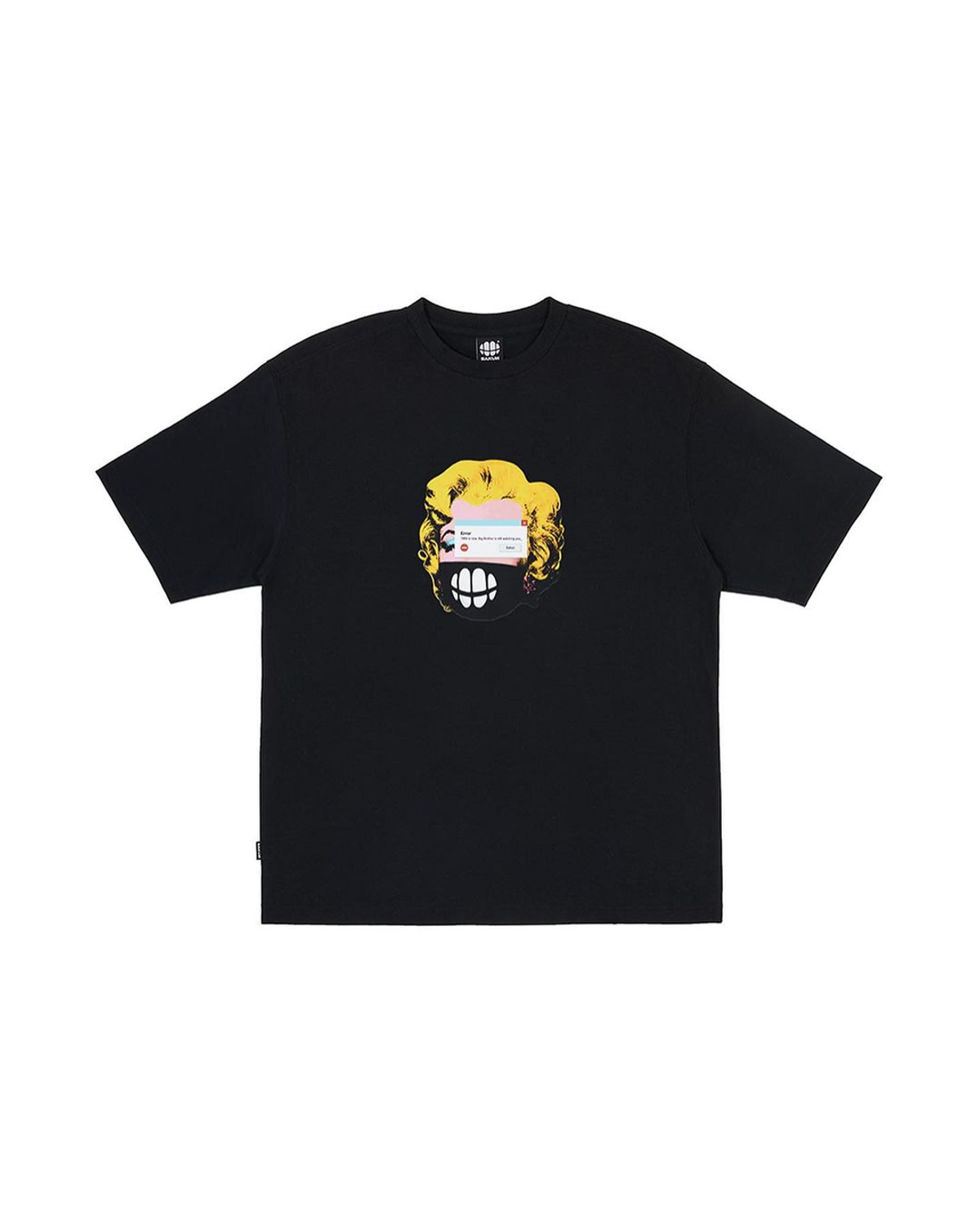 사쿤(SAKUN) [20종택1] 남녀공용 커스텀 메이드 반팔티셔츠 CUSTOM MADE T-SHIRT BLACK