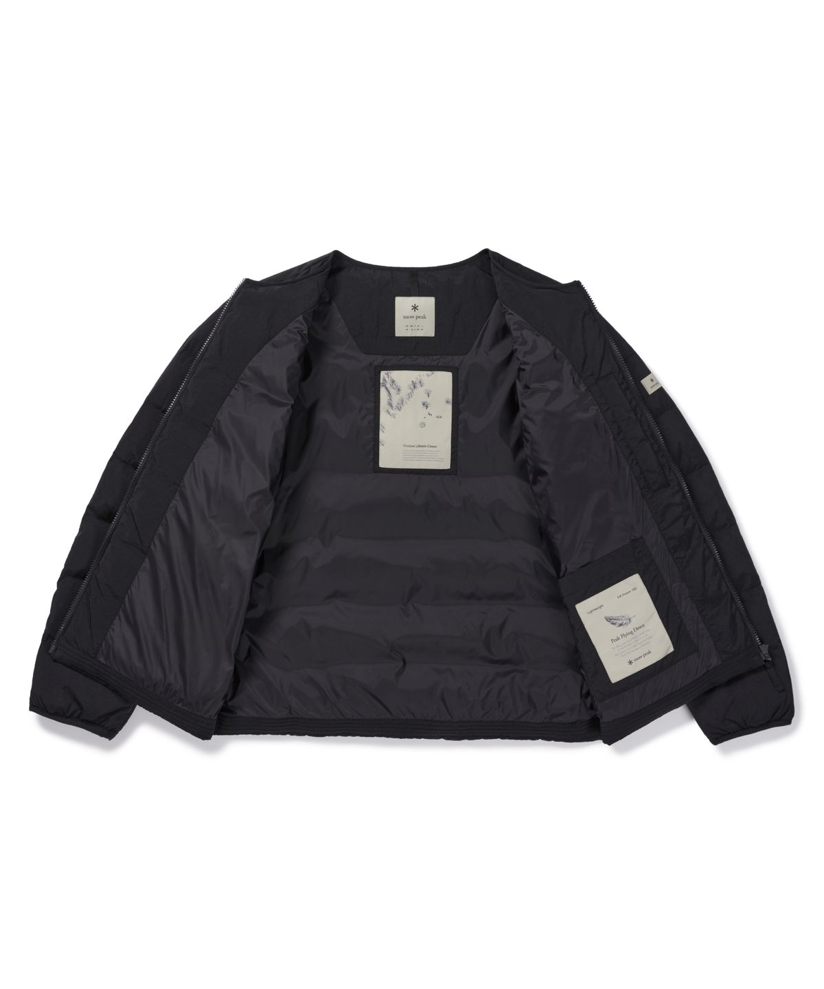 스노우피크 어패럴(SNOWPEAK APPAREL) 랜드 경량 다운 자켓 (S26WMGDJ60) Black