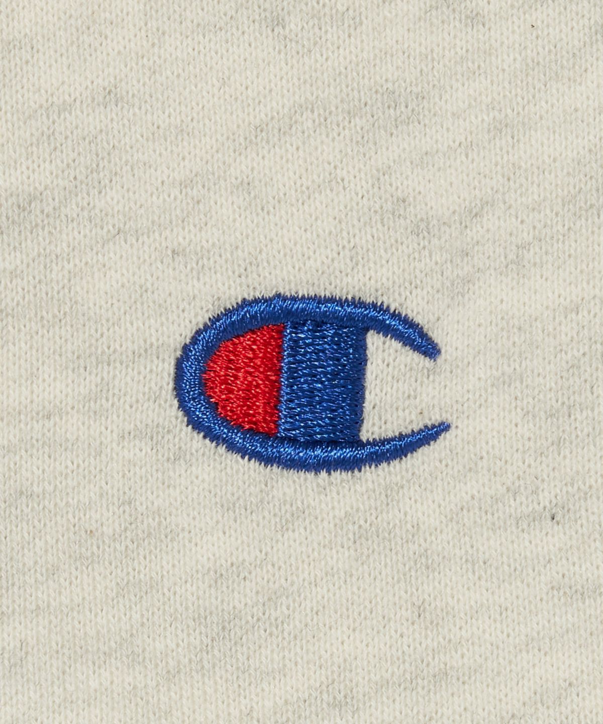 챔피온(CHAMPION) C로고 후드 티셔츠 Cream