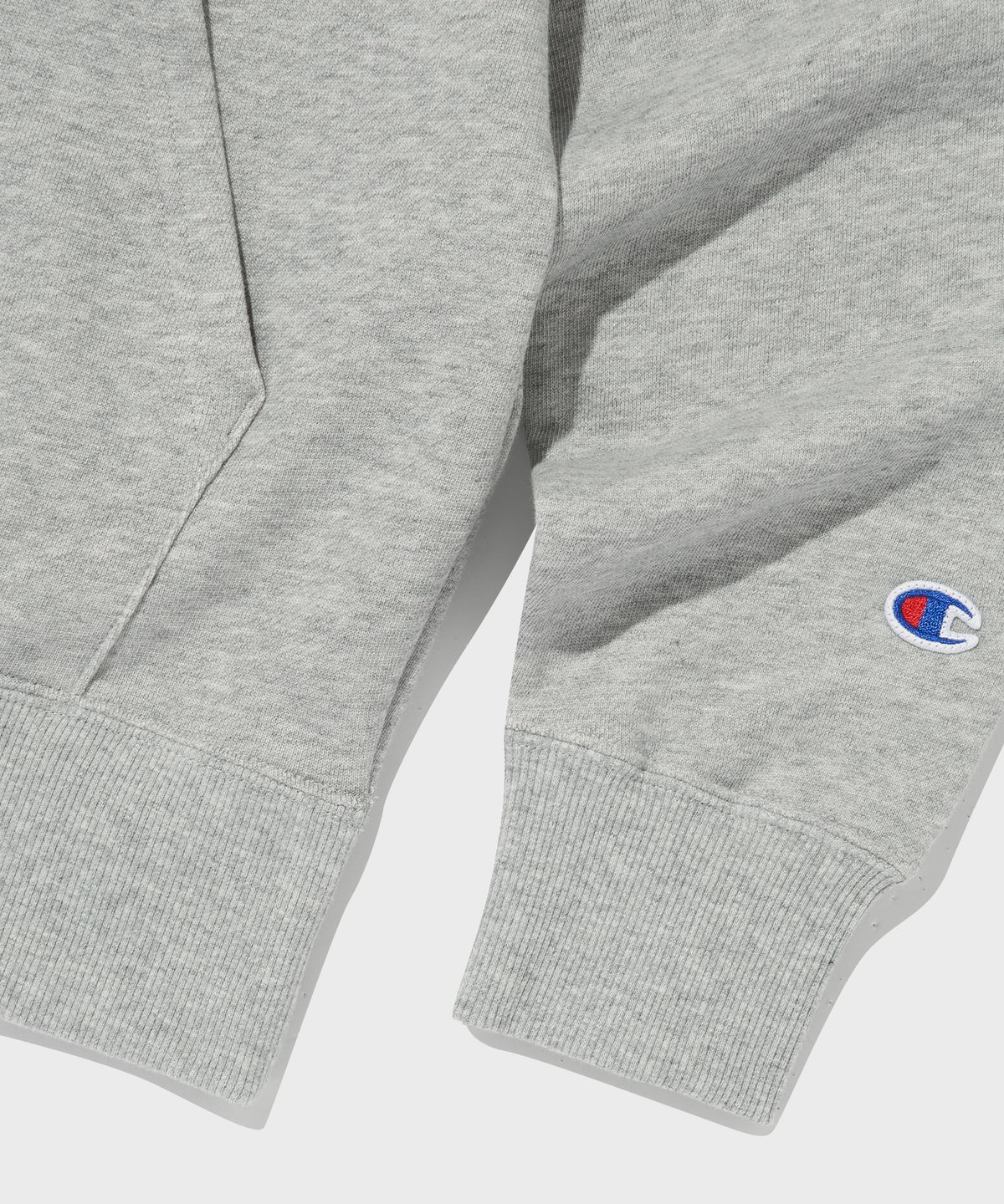 챔피온(CHAMPION) C로고 후드 티셔츠 Normal Grey