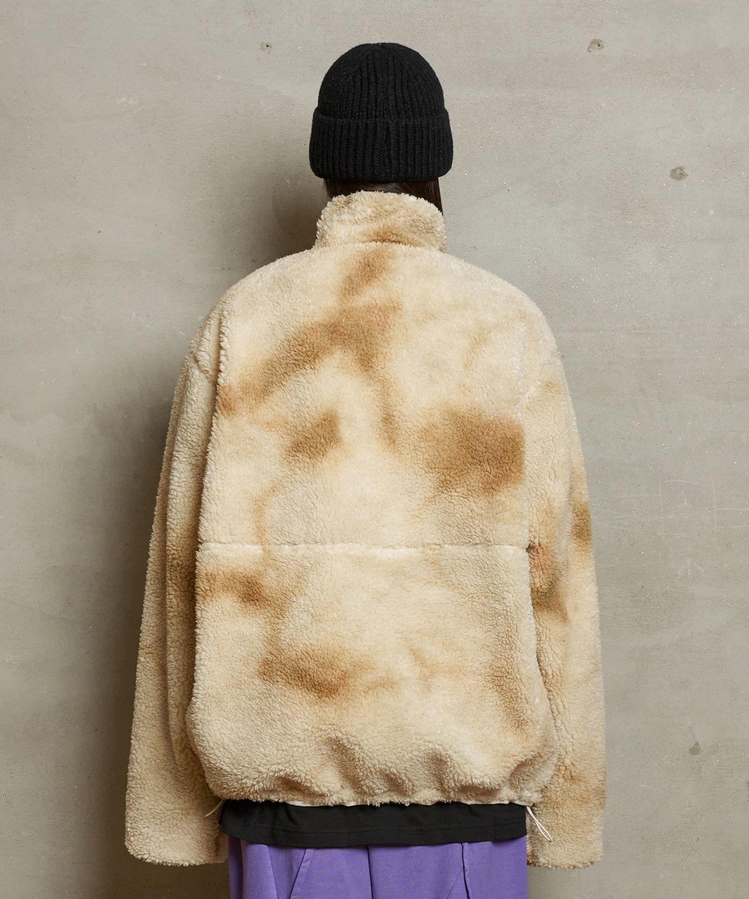 MUSINSA | UNALLOYED Reversible Fleece Jacket / Ivory