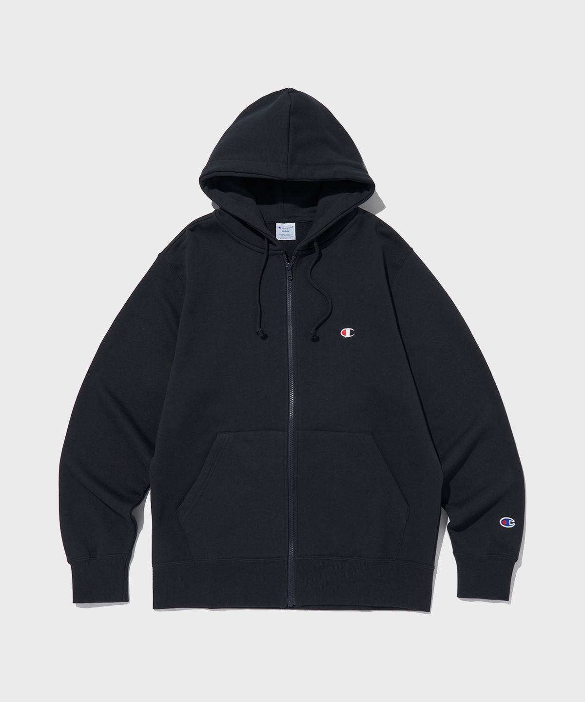 챔피온(CHAMPION) C로고 후드 집업 Normal Navy