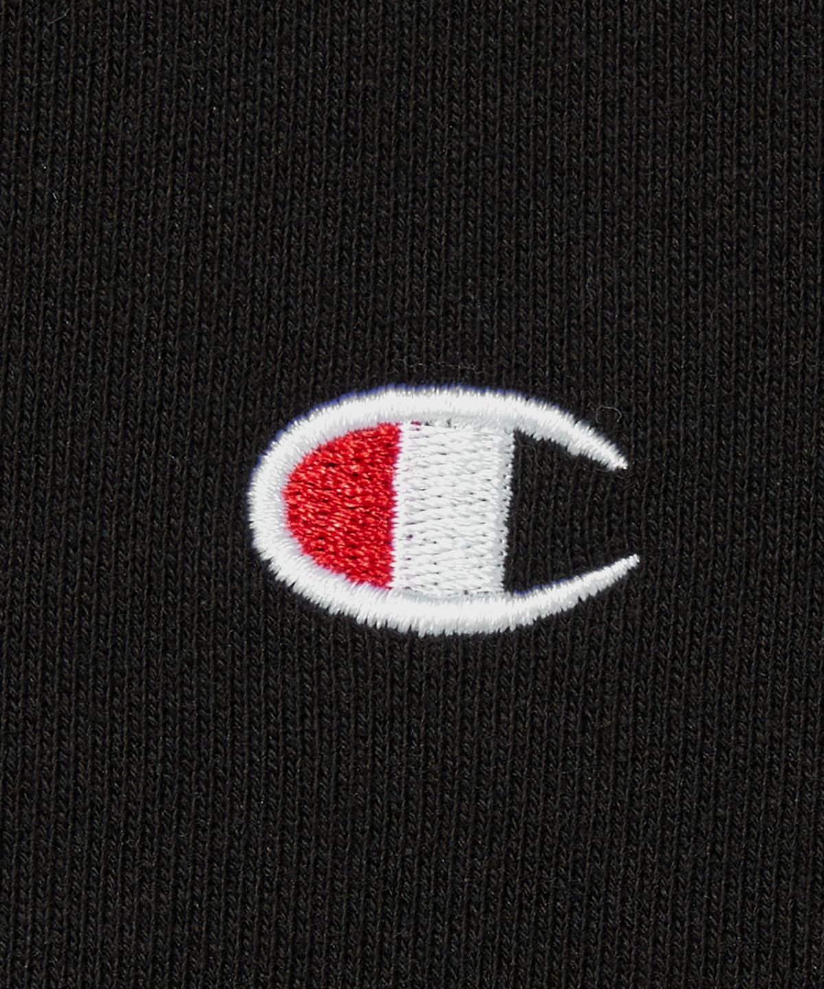 챔피온(CHAMPION) C로고 후드 집업 Black
