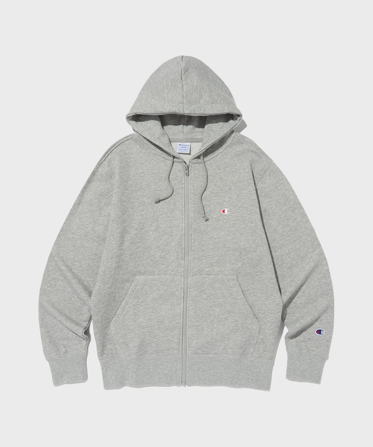 챔피온(CHAMPION) C로고 후드 집업 Normal Grey