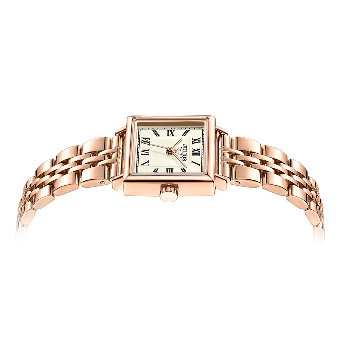 쥴리어스(JULIUS1) JA-1354 심플 스퀘어 여성메탈시계