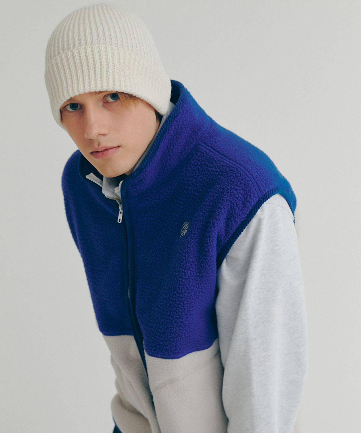 클로브(CLOVE) [22FW clove] Ribbed Beanie (Ivory)