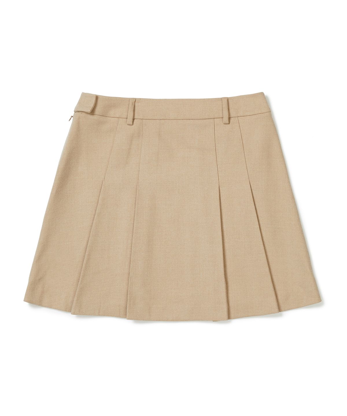 클로브(CLOVE) [22FW clove] Wool Pleated Skirt (Beige)