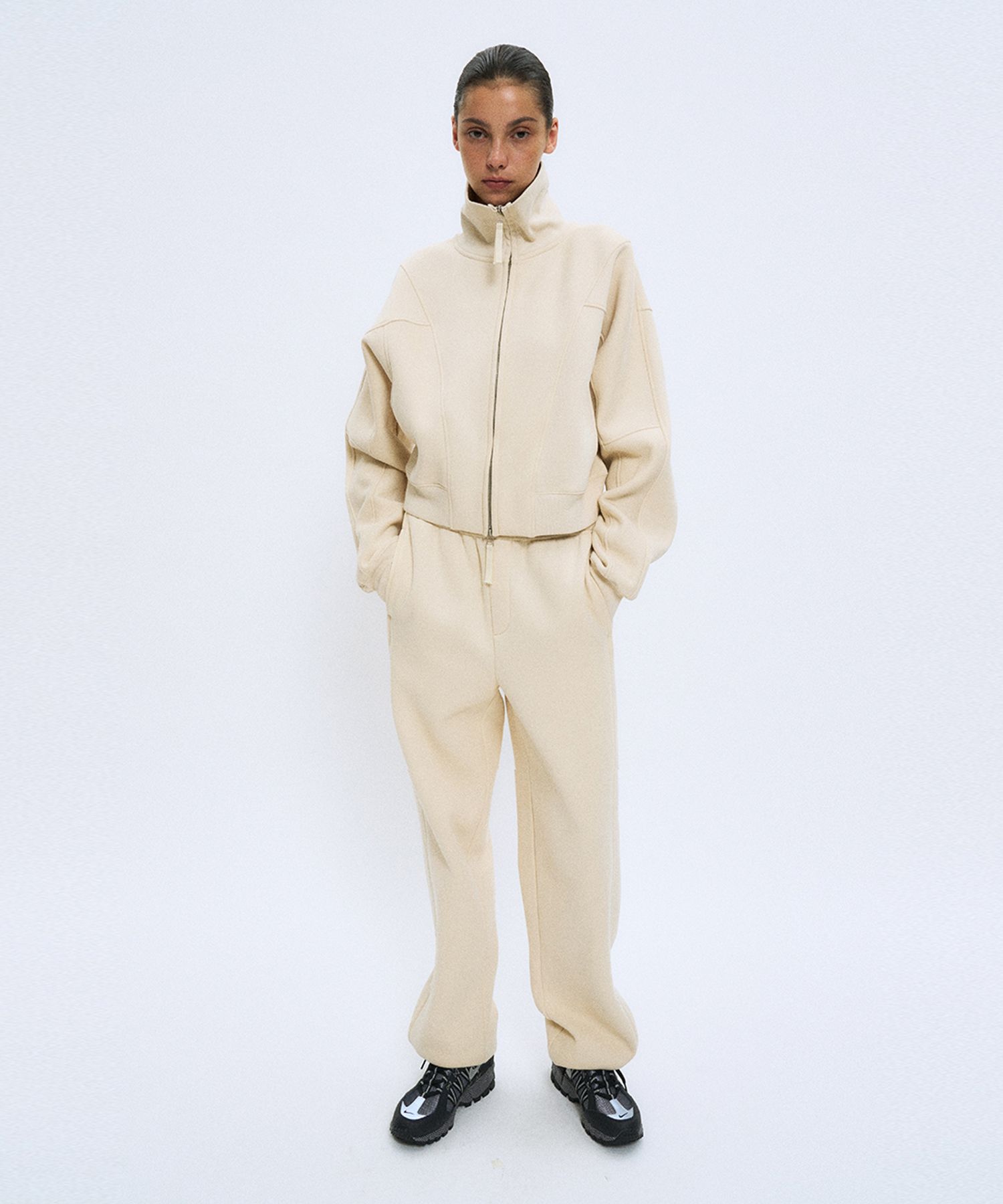 【PARTIMENTO】★ LINE JERSEY TRACK TOP SET UP ★ 3 COLOR MUSINSA | PARTIMENTO WOMEN [SET] Line Jersey Track Top