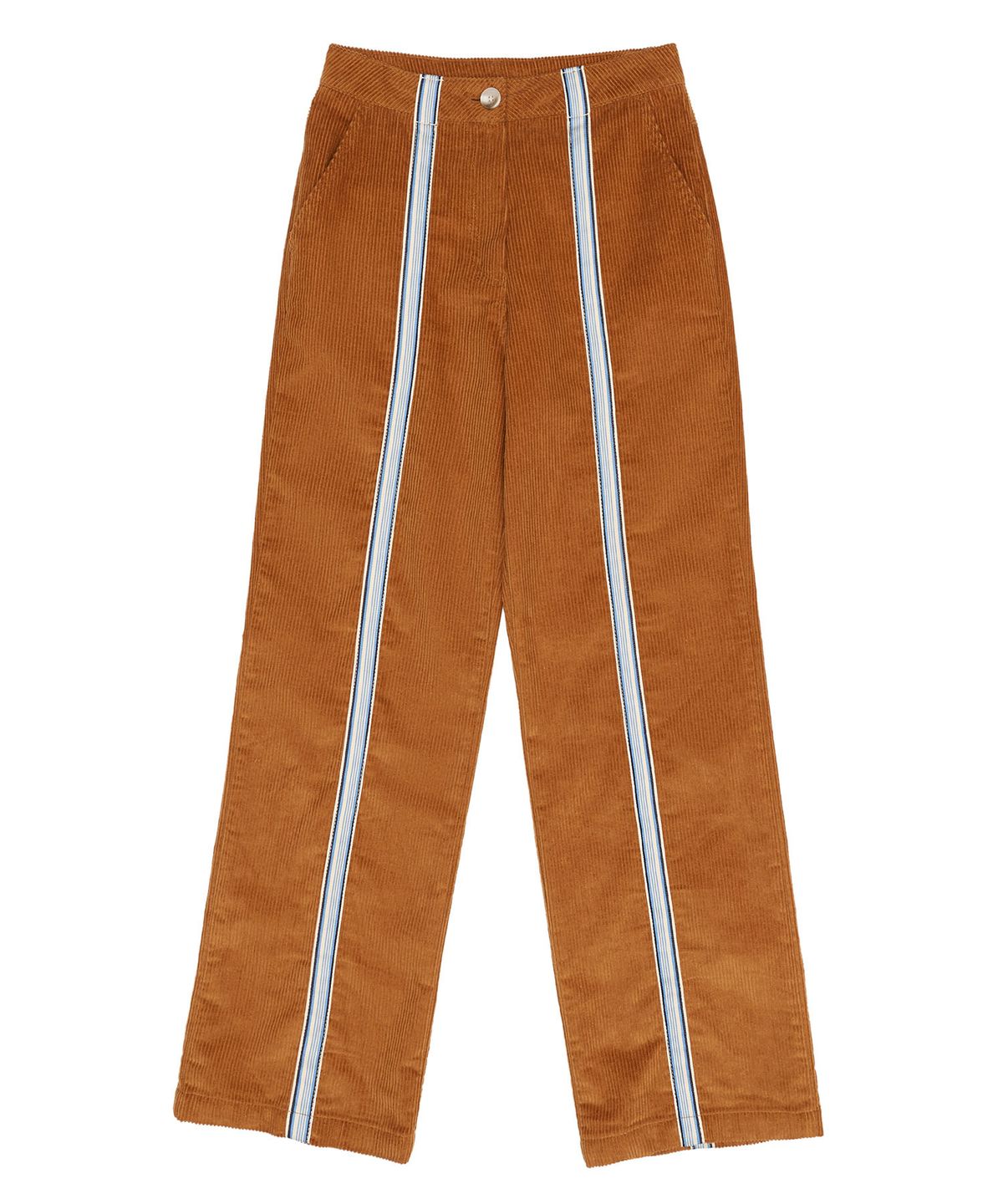 스컬프터(SCULPTOR) Taped Corduroy Beach Pants Carmel