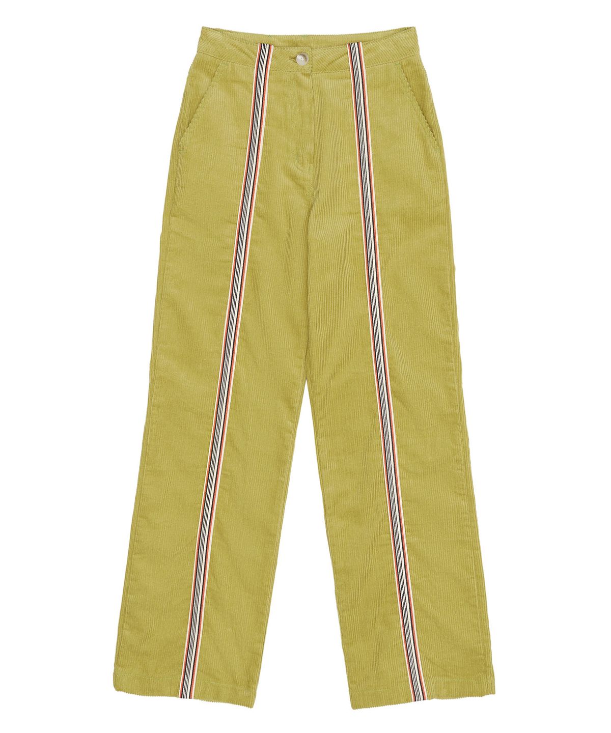 스컬프터(SCULPTOR) Taped Corduroy Beach Pants Lime