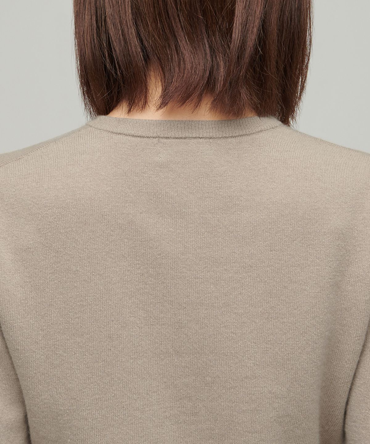 무신사 스탠다드 우먼(MUSINSA STANDARD WOMAN) 우먼즈 램스울 라운드 넥 크롭 가디건 [베이지]