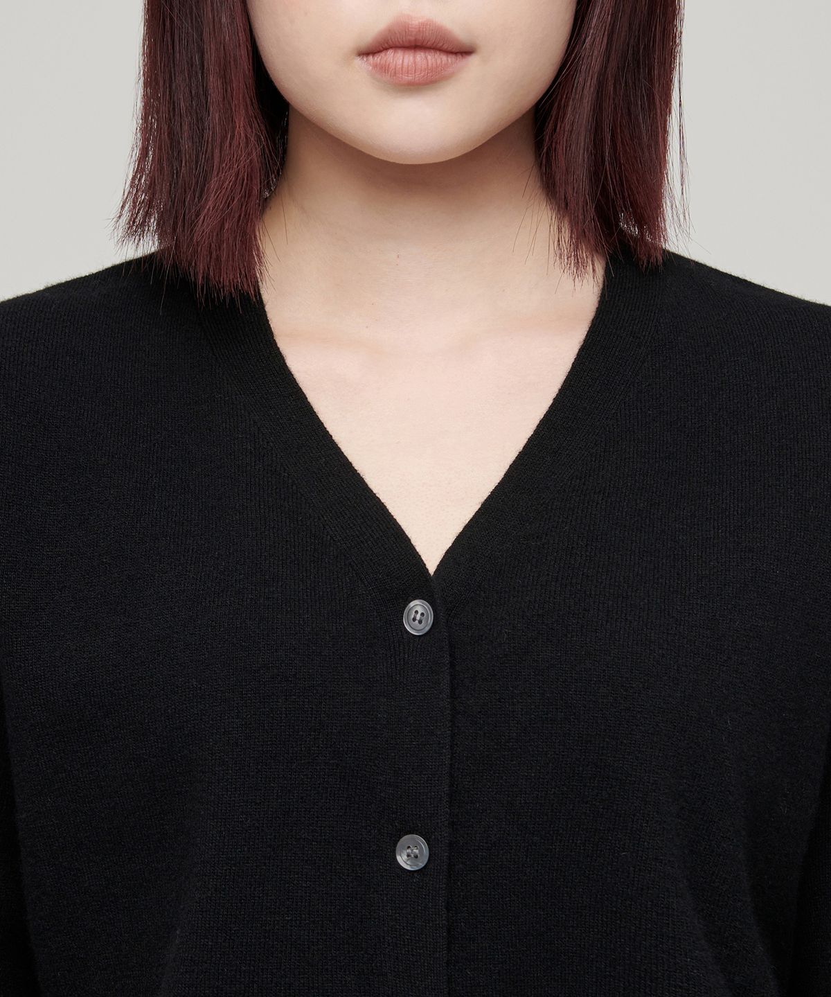 무신사 스탠다드 우먼(MUSINSA STANDARD WOMAN) 우먼즈 램스울 가디건 [블랙]