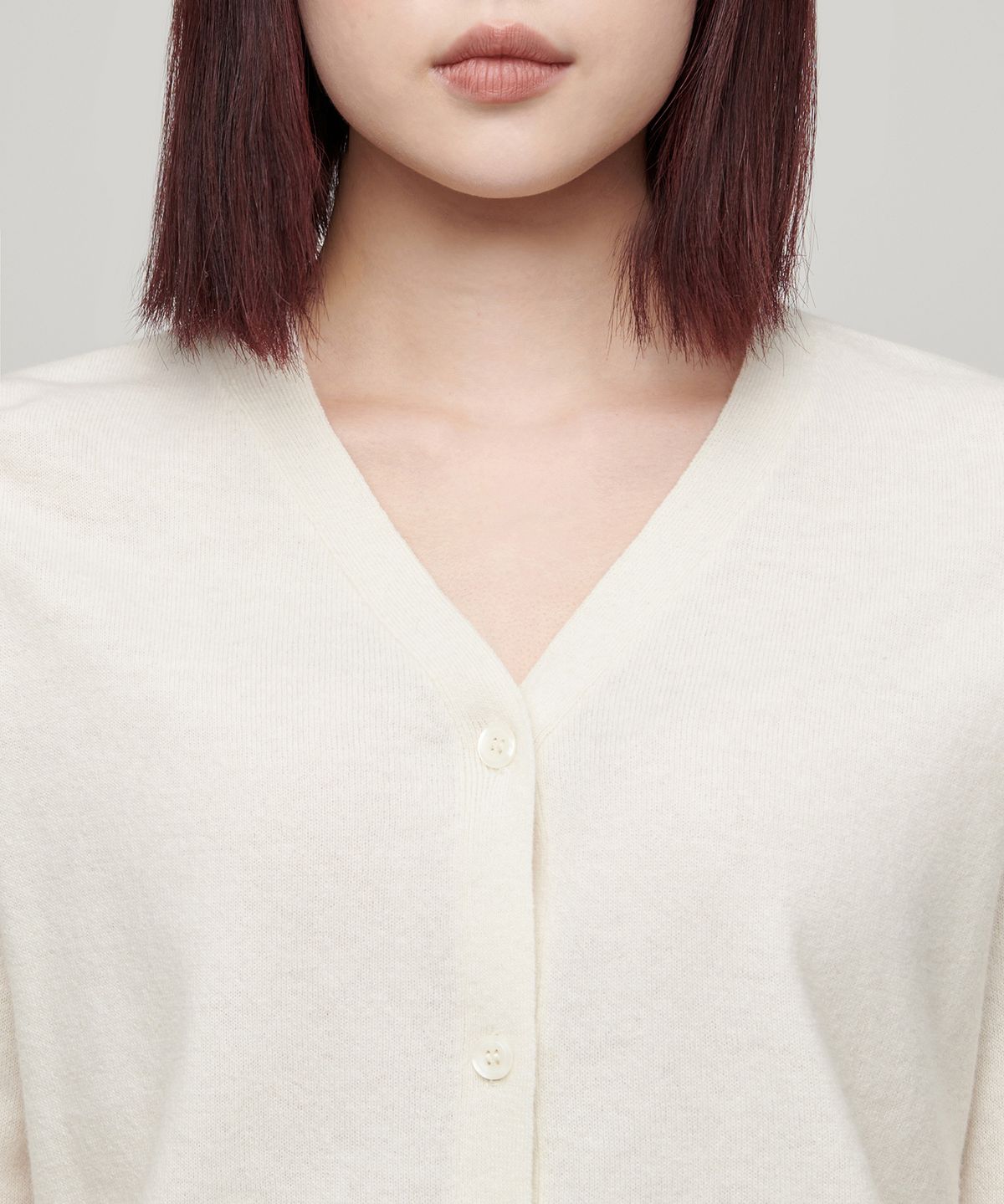 무신사 스탠다드 우먼(MUSINSA STANDARD WOMAN) 우먼즈 램스울 가디건 [아이보리]