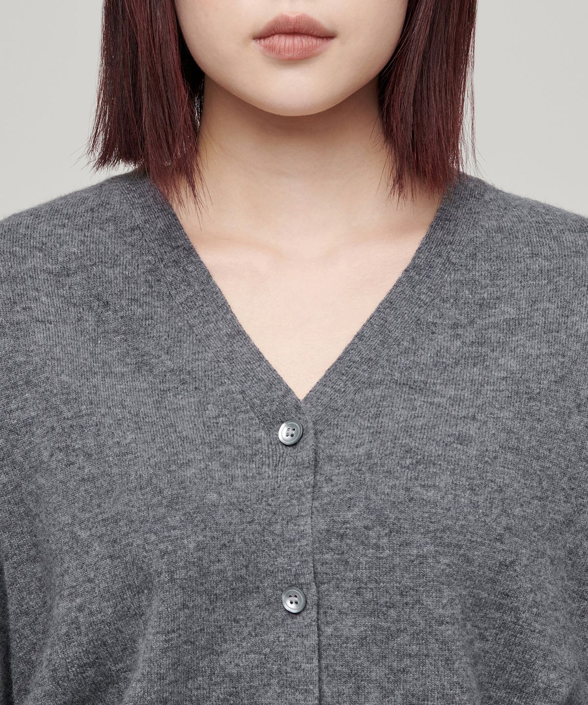 무신사 스탠다드 우먼(MUSINSA STANDARD WOMAN) 우먼즈 램스울 가디건 [미디엄 그레이]