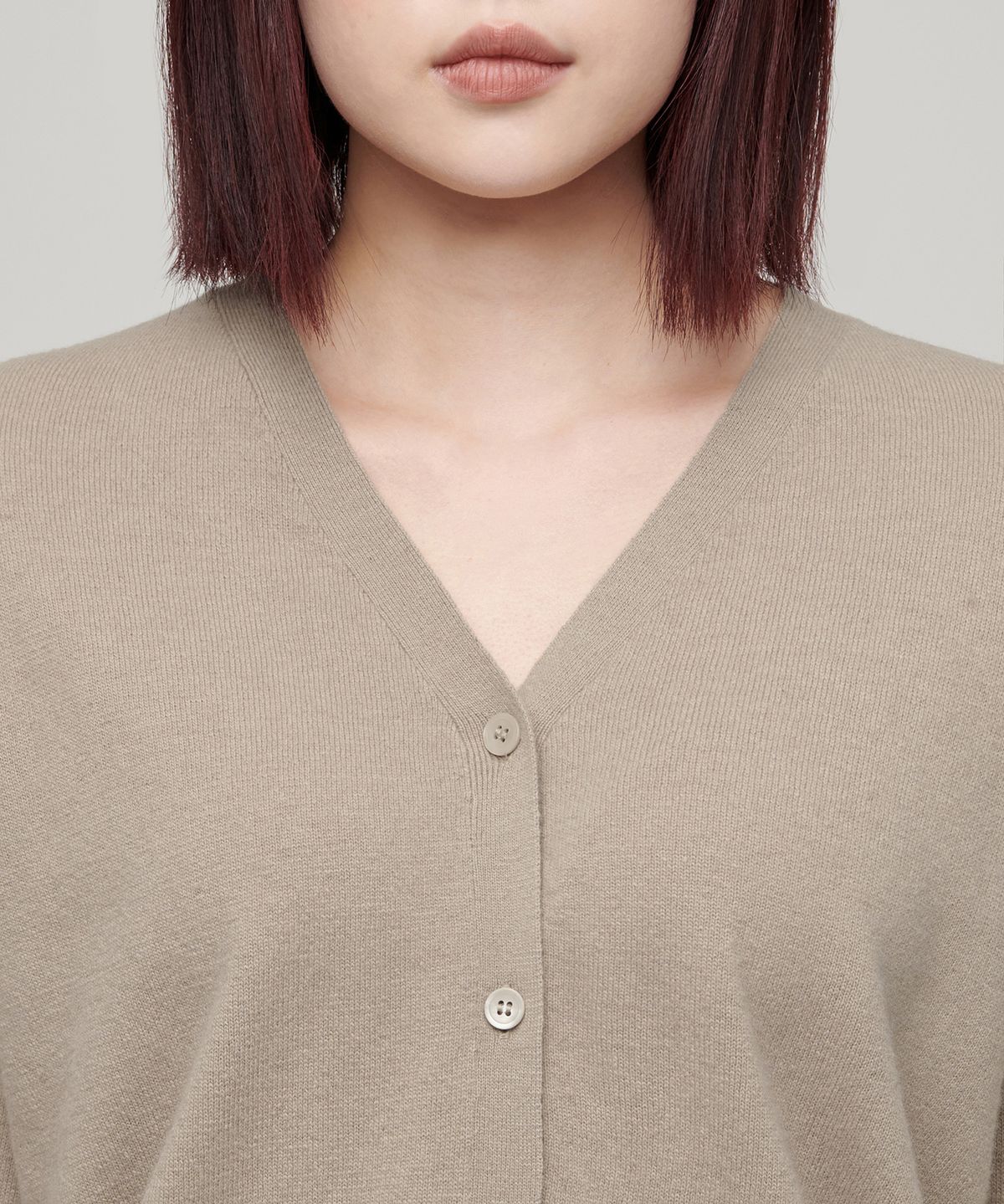 무신사 스탠다드 우먼(MUSINSA STANDARD WOMAN) 우먼즈 램스울 가디건 [베이지]