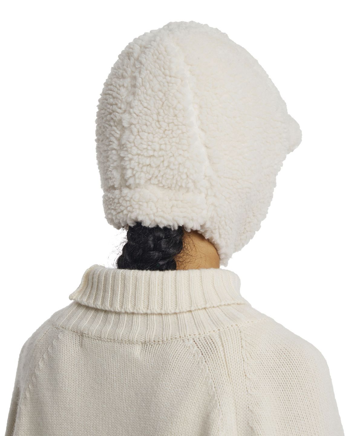 트렁크프로젝트(TRUNK PROJECT) Shearing Aviator Hat_Ivory