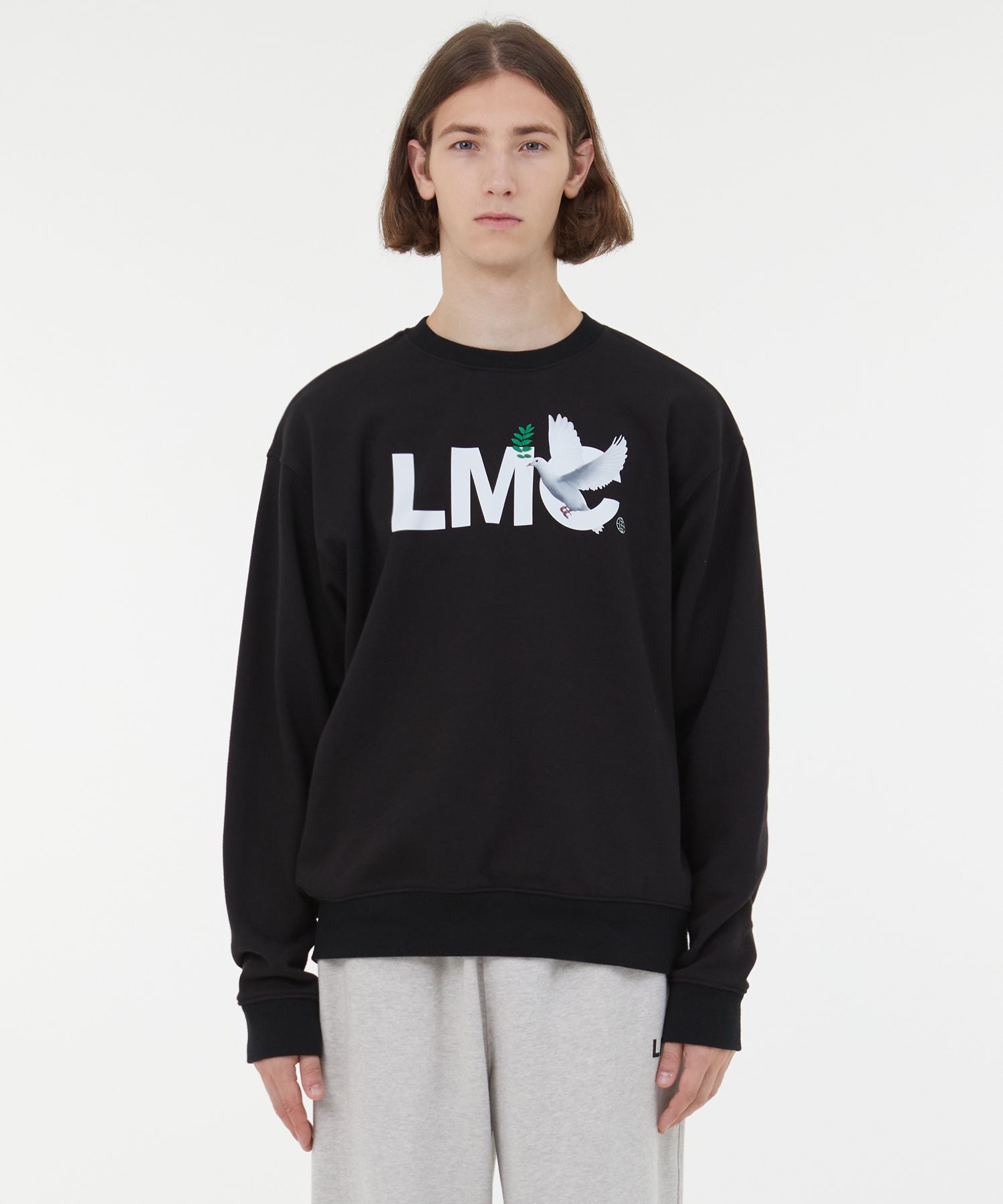 [ LMC ]★LMC DOVE SWEATSHIRT MUSINSA | LMC LMC DOVE SWEATSHIRT black